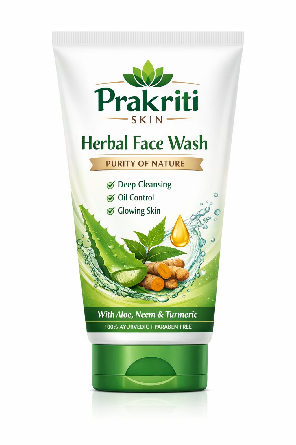Gentle Deep Cleansing Face Wash for All Skin Types | Removes Dirt, Oil & Impurities | Fresh & Glowing Skin